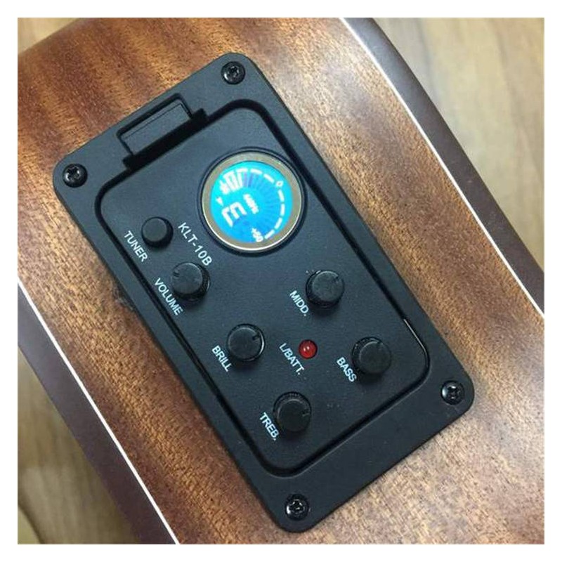 Pickup aktywny do gitary z tunerem zestaw Kera Audio KLT-10B - 16