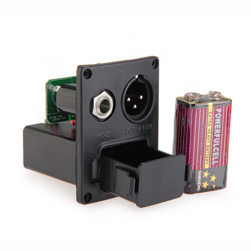 Pickup aktywny do gitary z tunerem zestaw Kera Audio LC-5 - 4