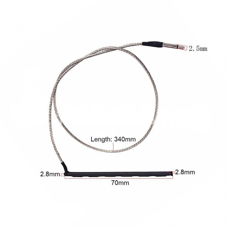 Pickup piezo do gitary akustycznej Kera Audio AC77 - 2