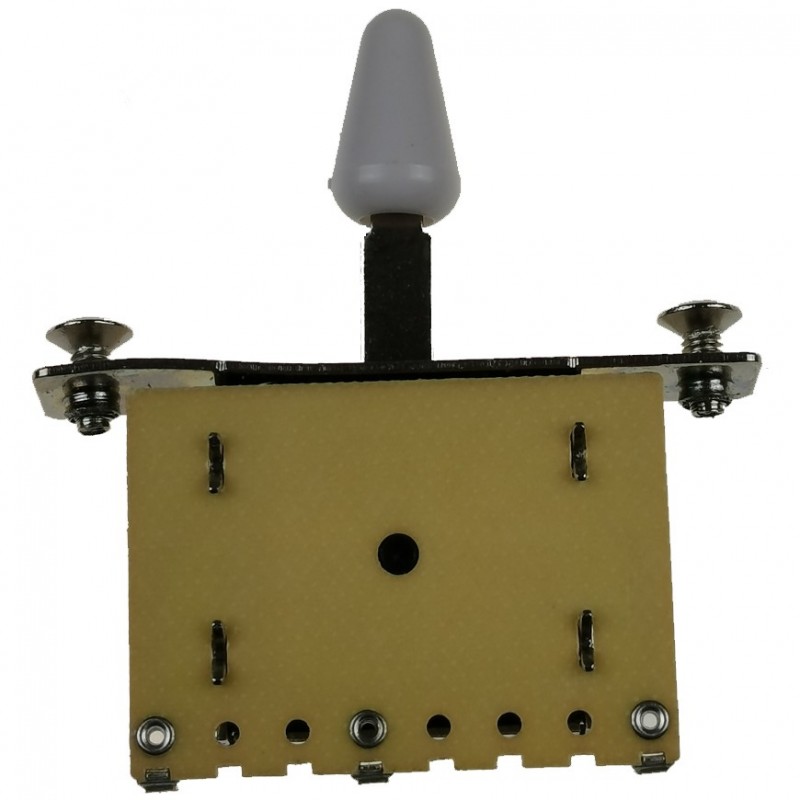 Przełącznik 3-poz. Kera Audio 3P/SQ/ST/Biały - 2