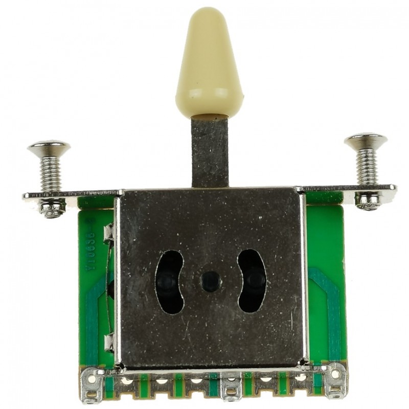 Przełącznik 3-poz. Kera Audio 3P/SQ/ST/Kremowy - 1