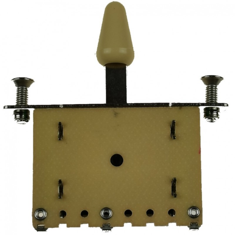 Przełącznik 3-poz. Kera Audio 3P/SQ/ST/Kremowy - 2