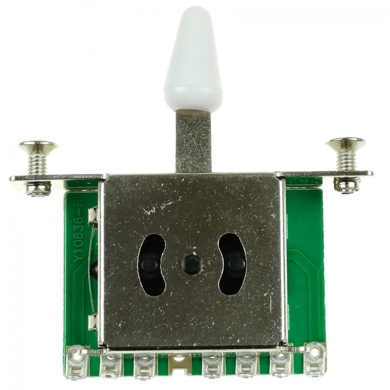 Przełącznik 5-poz. Kera Audio 5P/SQ/ST/Biały - 1