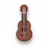 Przypinka ukulele Kera Audio AS-007 Brązowa - 2