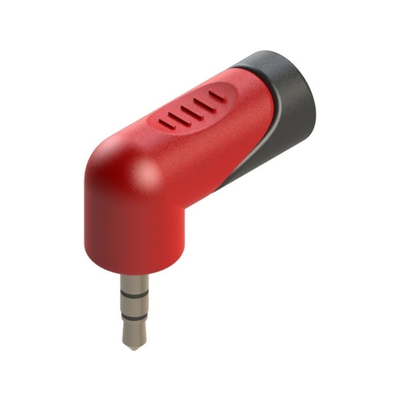 Redukcja przejściówka Wtyk Jack 3.5mm Stereo do Gniazdo Kątowe Jack 3.5mm Stereo Roxtone RPAN200 - 2