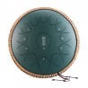 Round tongue drum 14" 13 ton Hluru TY13-14-MineralGreen - 1