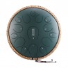 Round tongue drum Hluru 14" 15 ton TY15-14-MineralGreen - 1