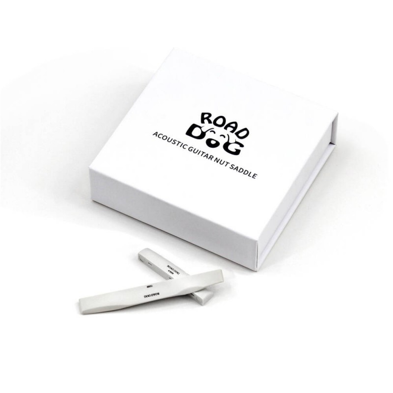 Siodełko i mostek do gitary akustycznej ROAD DOG 4309&7295 - 1