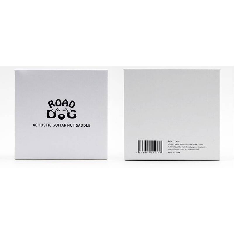 Siodełko i mostek do gitary akustycznej ROAD DOG 4309&7295 - 4