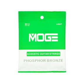 Struny do gitary akustycznej MOGE MC12 - 1