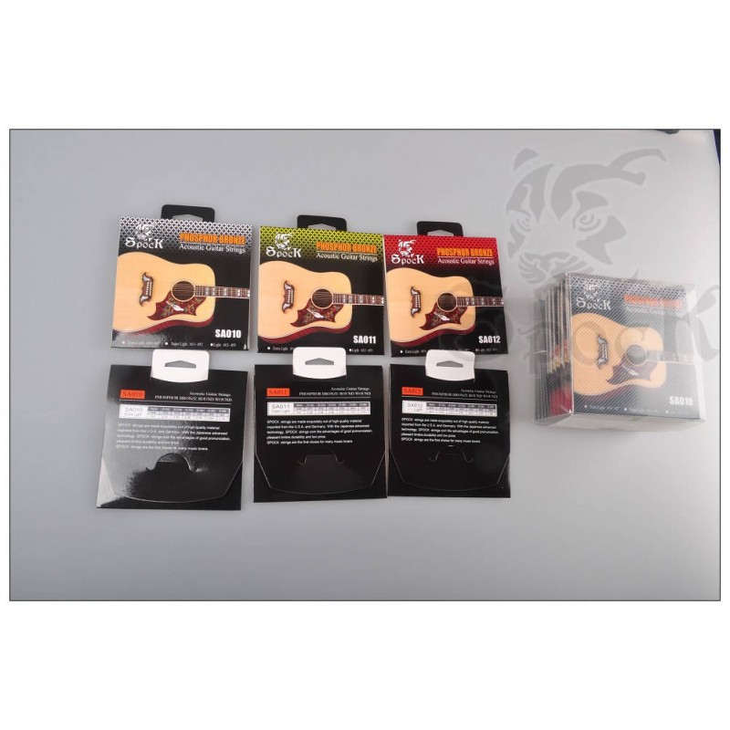 Struny do gitary akustycznej SPOCK SA010 (10-47) - 8