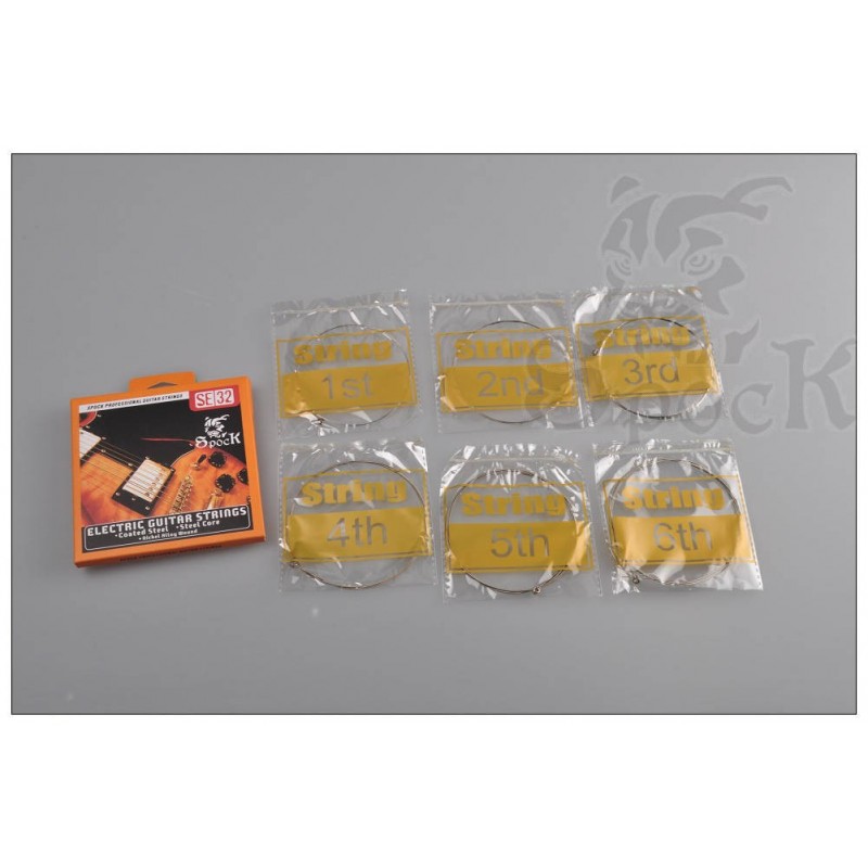 Struny do gitary elektrycznej SPOCK SE32 (10-46) - 3