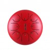 Tongue drum lotus children 6" 8 ton Hluru-Huashu TC8-6-Red - 1
