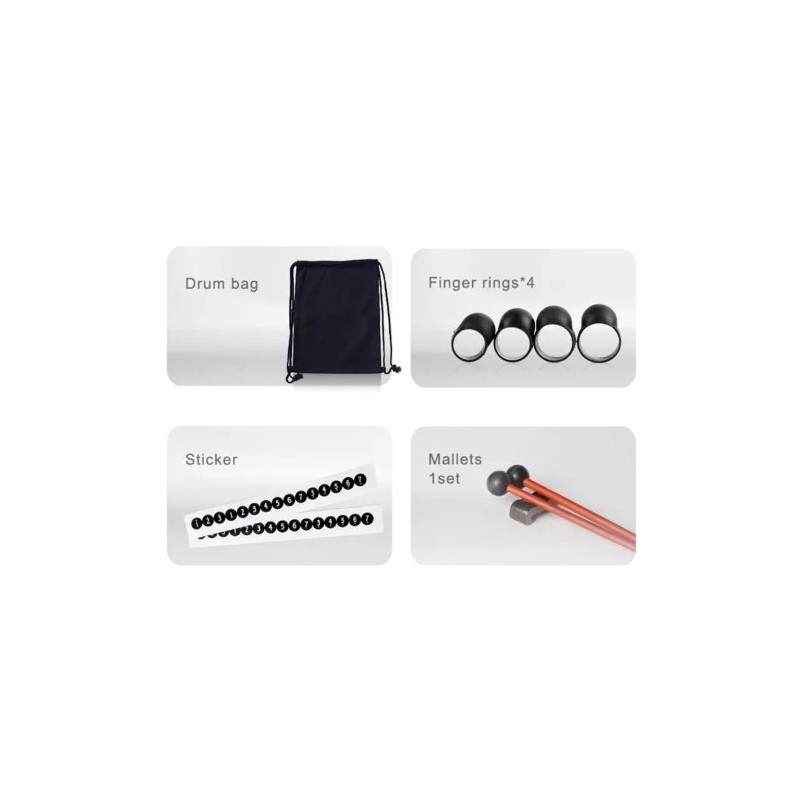 Travel drum Hluru TA8-10-InkBlack 8 ton 10" - 3