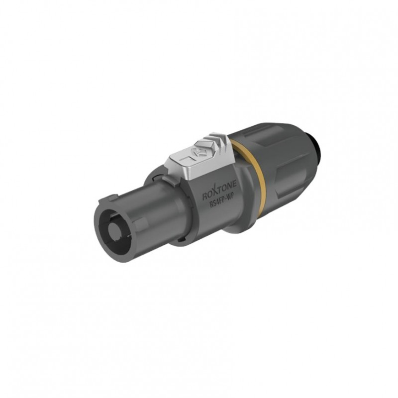 Wtyk głośnikowy 4-pin IP66 Roxtone RS4FP-WP-YL - 1