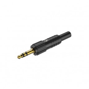 Wtyk typu Jack 3.5mm stereo Roxtone RMJ3PL-B - 1
