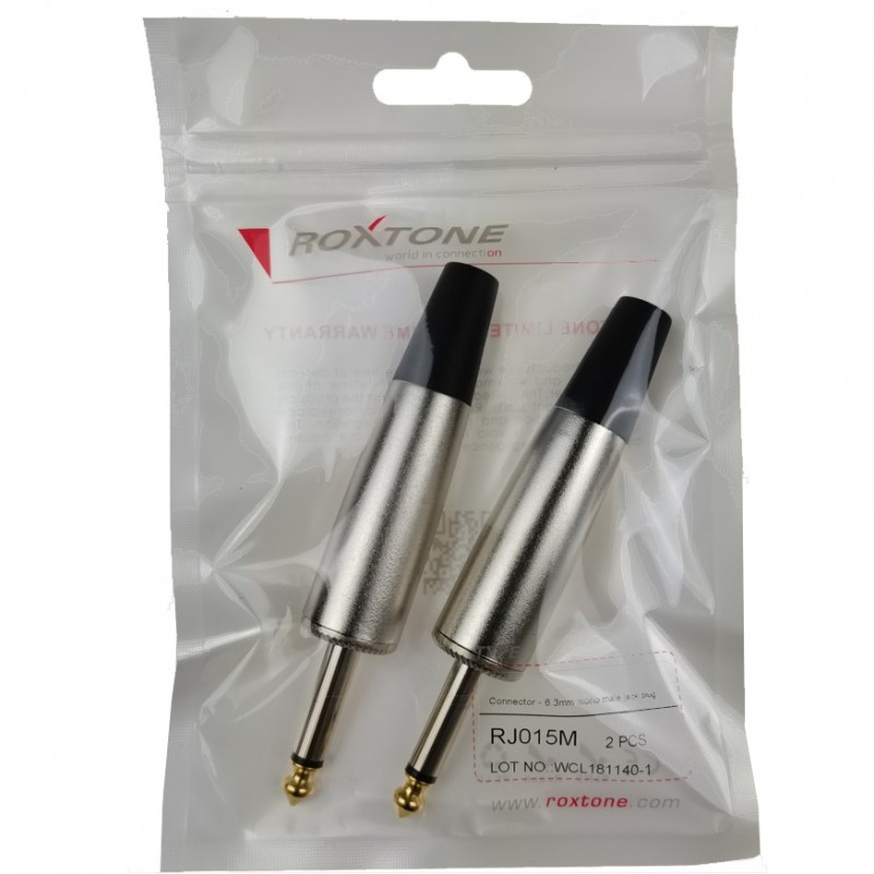 Wtyk typu Jack 6.3mm mono Roxtone RJ015M - 7