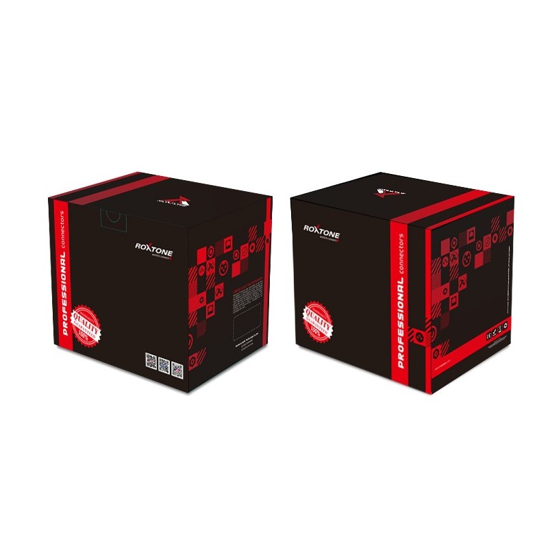 Wtyk typu Jack 6.3mm mono Roxtone RJ2PP-BK-NN - 4