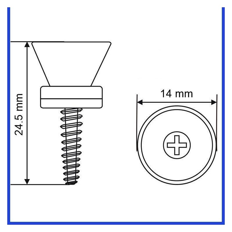 Zaczep do paska gitary Kera Audio MD-01G - 12
