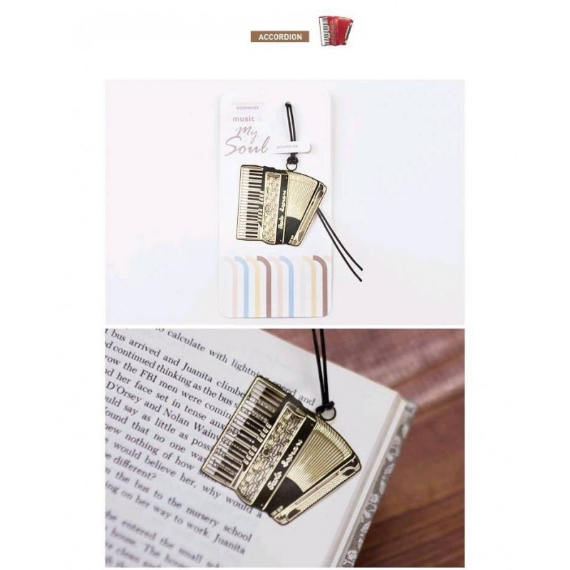 Zakładka do książki Kera Audio MMS-003 Akordeon - 9 - Gadżety - Zakładka do książki Kera Audio MMS-003 Akordeon