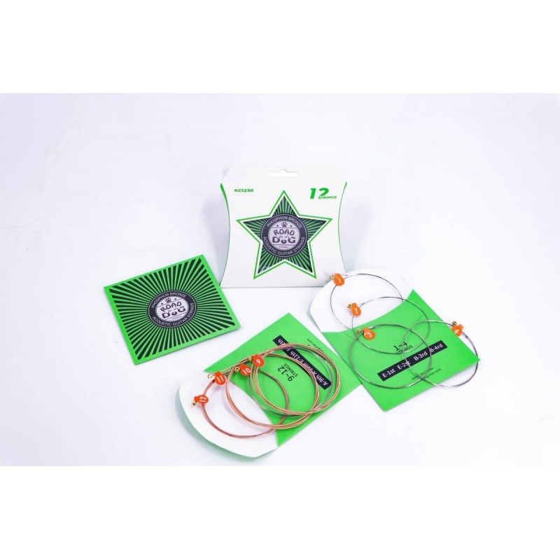 Zestaw 12 strun do gitary akustycznej ROAD DOG KC1230 - 4