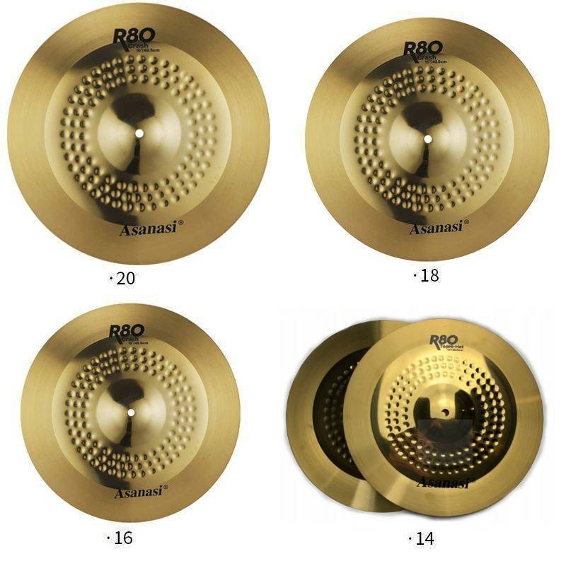 Zestaw talerzy perkusyjnych Asanasi R80 - 1