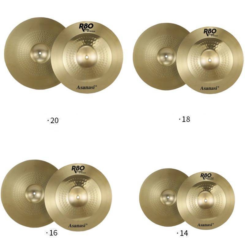 Zestaw talerzy perkusyjnych Asanasi R80 - 2