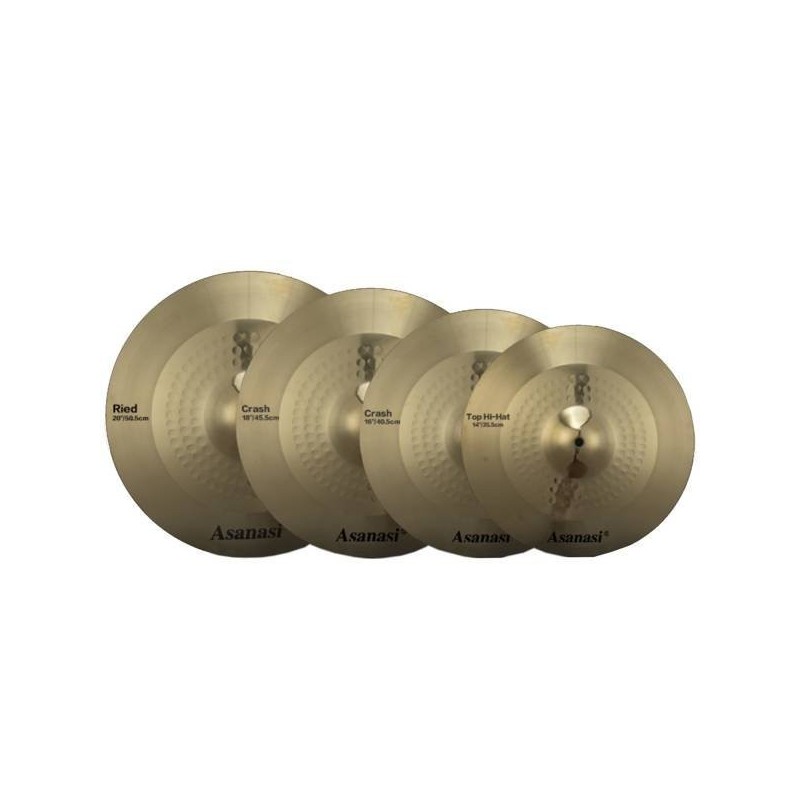 Zestaw talerzy perkusyjnych Asanasi R80 - 3