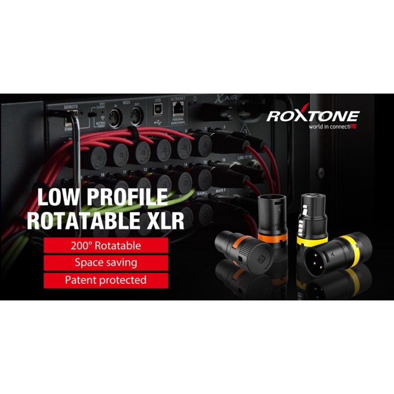 Złącze żeńskie typu XLR Roxtone LX3F - 3