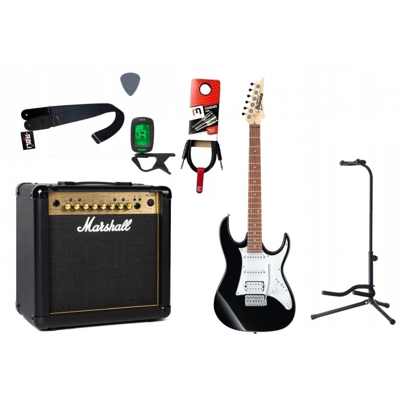 Gitara elektryczna Ibanez GRX40 + wzmacniacz - zestaw 1408 - 1