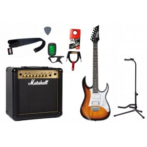 Gitara elektryczna Ibanez GRG140 + wzmacniacz - zestaw 1411 - 1