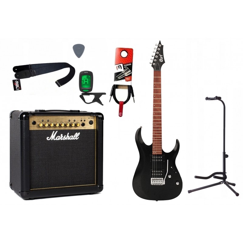 Gitara elektryczna Cort X100 + wzmacniacz - zestaw 1431 - 1