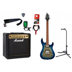 Gitara elektryczna Cort KX 300 + wzmacniacz - zestaw 1434 - 1