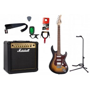 Gitara elektryczna Cort G110 + wzmacniacz - zestaw 1438 - 1