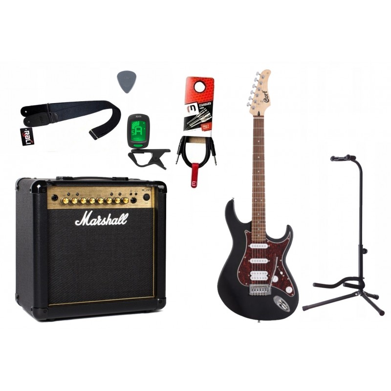 Gitara elektryczna Cort G110 + wzmacniacz - zestaw 1439 - 1