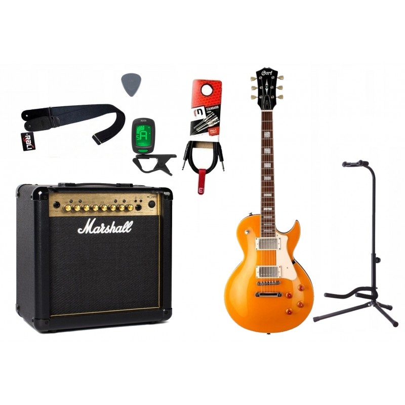 Gitara elektryczna Cort CR200 + wzmacniacz - zestaw 1443 - 1