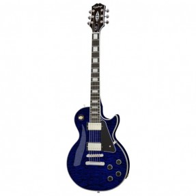 Epiphone Les Paul Custom Quilt Viper BL - gitara elektryczna - 1