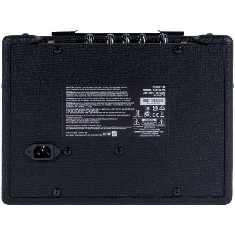 Blackstar Debut 15E Black - combo gitarowe - 2