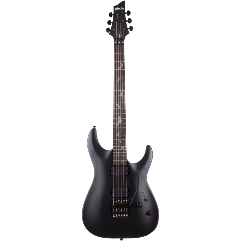 Schecter Damien 6 FR, Satin Black - gitara elektryczna - 1