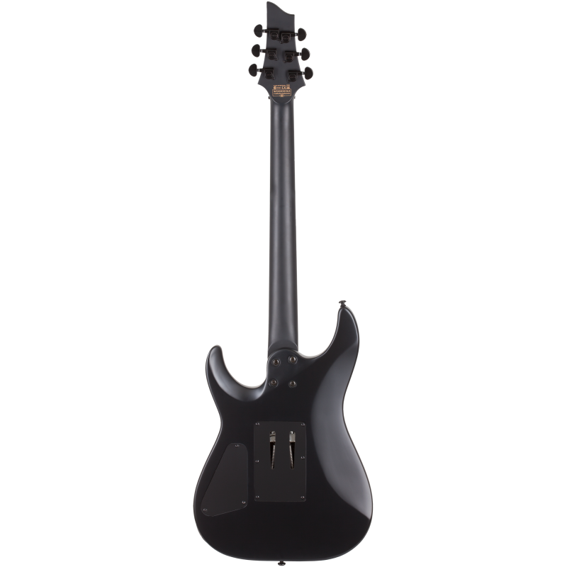 Schecter Damien 6 FR, Satin Black - gitara elektryczna - 2