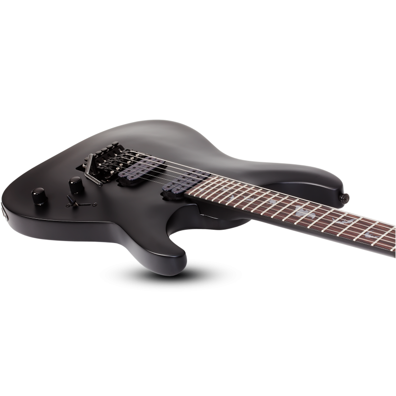 Schecter Damien 6 FR, Satin Black - gitara elektryczna - 6