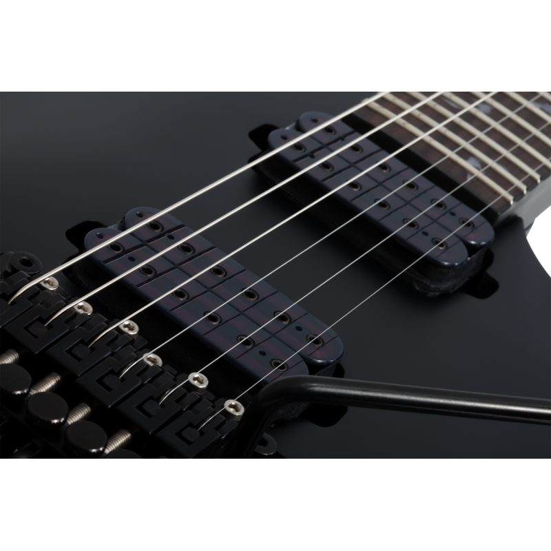 Schecter Damien 6 FR, Satin Black - gitara elektryczna - 14