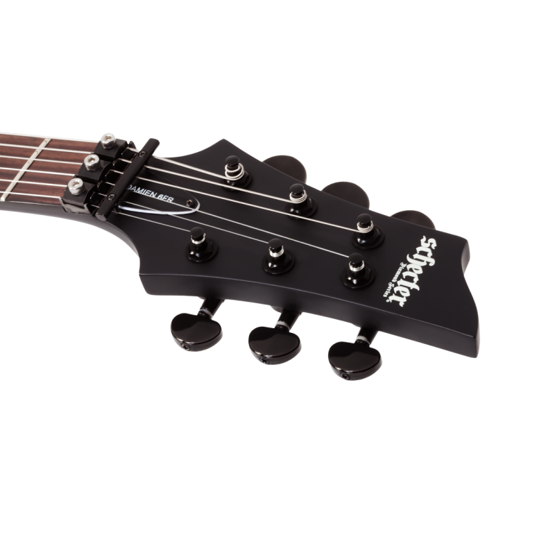 Schecter Damien 6 FR, Satin Black - gitara elektryczna - 17