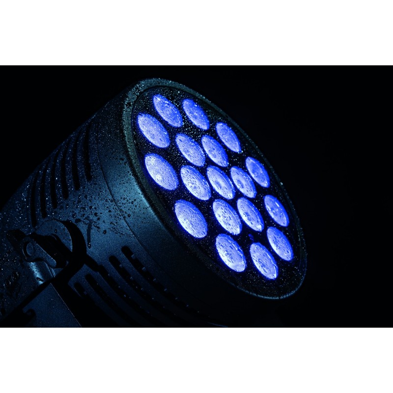 Showtec Reflektor zewnętrzny Cameleon Spot 18Q6 Tour 18x 12 W RGBWA-UV LED