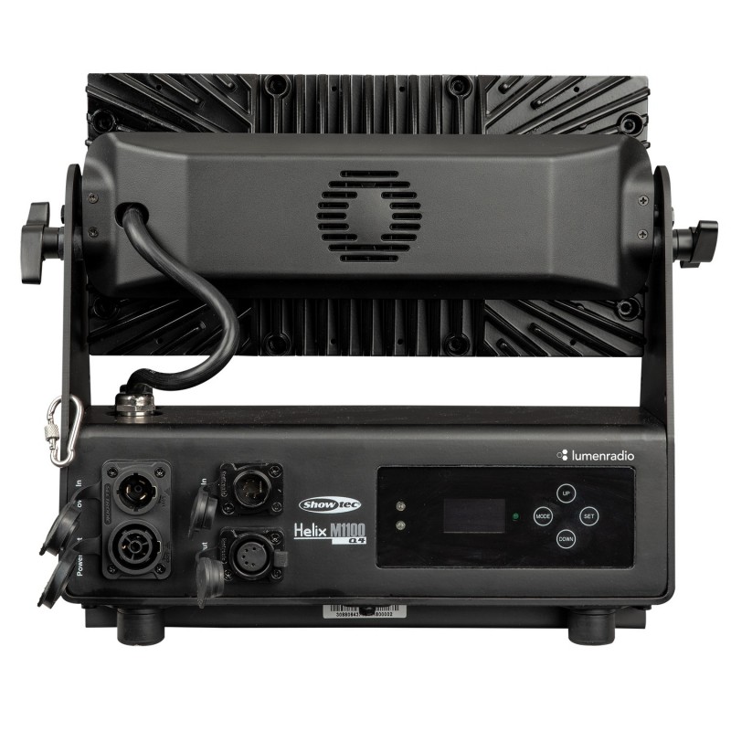 Showtec Ruchoma głowa Wash Helix M1100 Q4 Mobile LED RGBW (CRMX & WDMX)