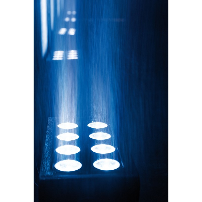 Showtec Ruchoma głowa Wash Helix M1100 Q4 Mobile LED RGBW (CRMX & WDMX)