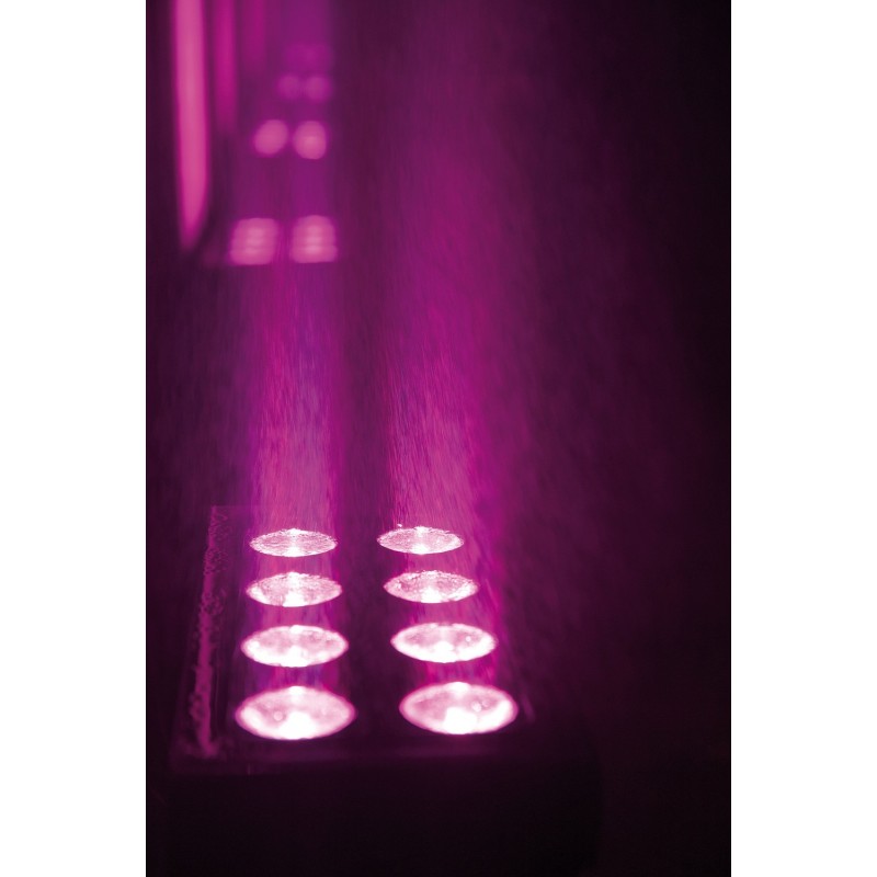 Showtec Ruchoma głowa Wash Helix M1100 Q4 Mobile LED RGBW (CRMX & WDMX)