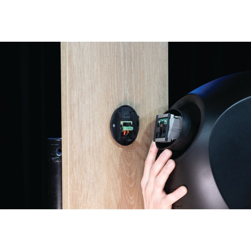 DAP Audio Głośnik ścienny instalacyjny WMS8-B - czarny