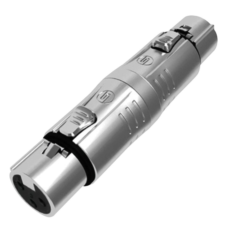 Seetronic Adapter XLR 3P żeński do XLR 3P żeński