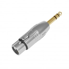 Seetronic Adapter XLR 3P żeński na wtyk Jack stereo męski